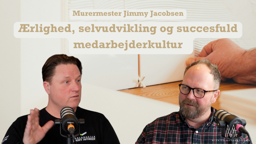 Jimmy Jacobsen er i podcasten og fortælle om rejsen som murermester