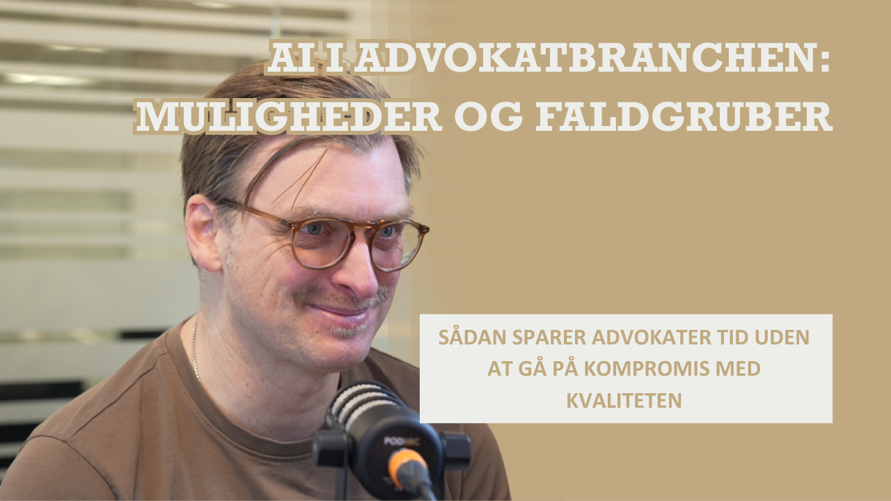 Podcast om AI i advokatbranchen