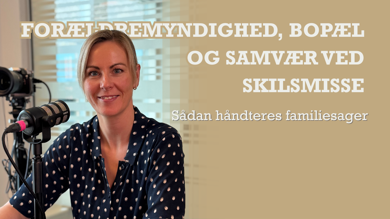 Forældremyndighed, samvær og bopæl